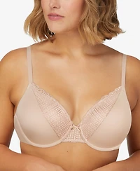 Maidenform Women's Comfort Devotion Extra Coverage Lace Shaping Underwire Bra 9404