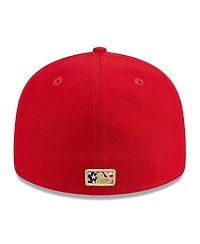 Men's New Era Red Chicago White Sox 2023 Fourth of July Low Profile 59FIFTY Fitted Hat