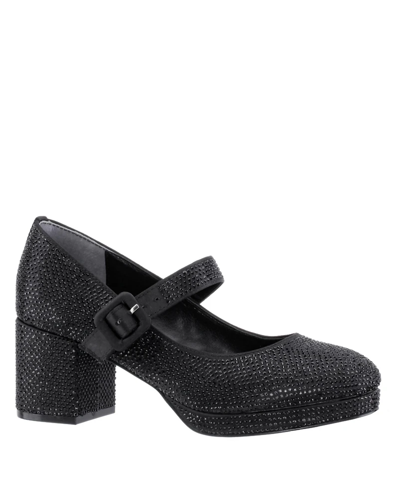 Nina Little Girls Catalina Classic Strap Mary Jane Dress Pump