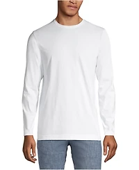 Lands' End Men's Long Sleeve Cotton Supima Tee
