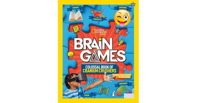 Brain Games- Colossal Book of Cranium-Crushers by Stephanie Drimmer