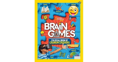 Brain Games- Colossal Book of Cranium-Crushers by Stephanie Drimmer