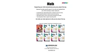 Spectrum Math Workbook, Grade K by Spectrum Compiler
