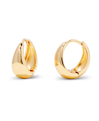 brook & york Aubrey "14k Gold" Vermeil Huggies
