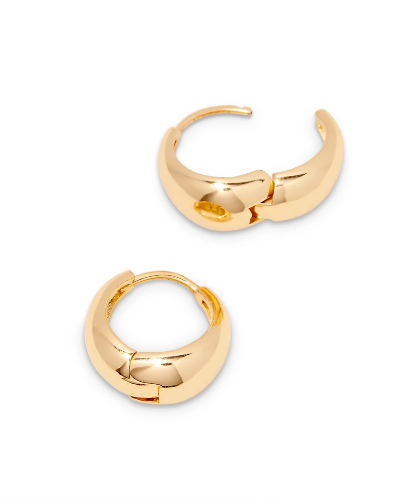 brook & york Aubrey "14k Gold" Vermeil Huggies