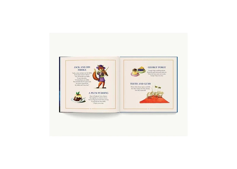 The Classic Treasury of Nursery Rhymes- The Mother Goose Collection by Gina Baek Illustrator