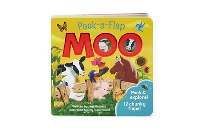Moo Peek-a-Flap Series by Jaye Garnett