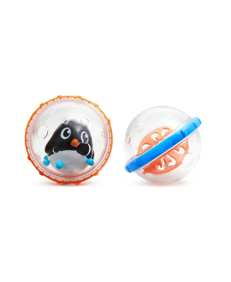 Munchkin Toddler Float & Play Bubbles Baby Bath Toy, 2 Pack