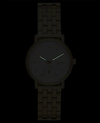 Skagen Women's Kuppel Lille Quartz Three Hand Gold-Tone Stainless Steel Watch, 32mm