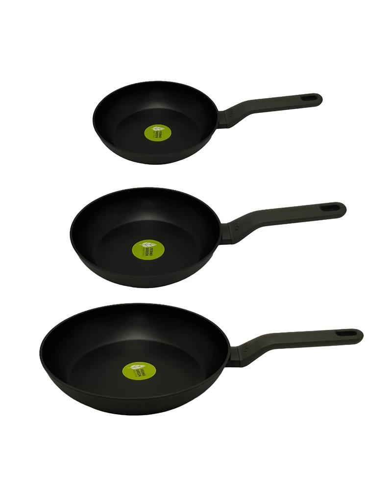 BergHOFF Leo 3Pc Nonstick Fry Pan Set, 8", 10", 11"