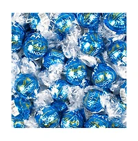 Just Candy Father's Day Candy Gift Tin with Chocolate Lindor Truffles by Lindt Large Plastic Tin with Sticker, 24 Pieces