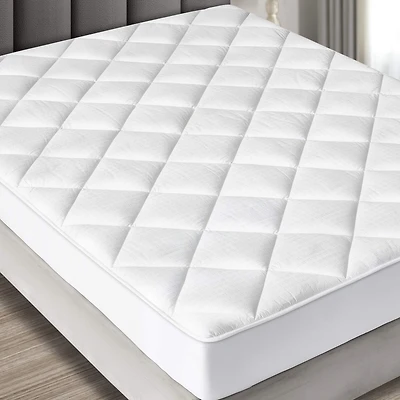 Maxi Soft and Comfortable Luxury Mattress Pad - 100% Cotton Sateen - 300 Thread Count - Crib