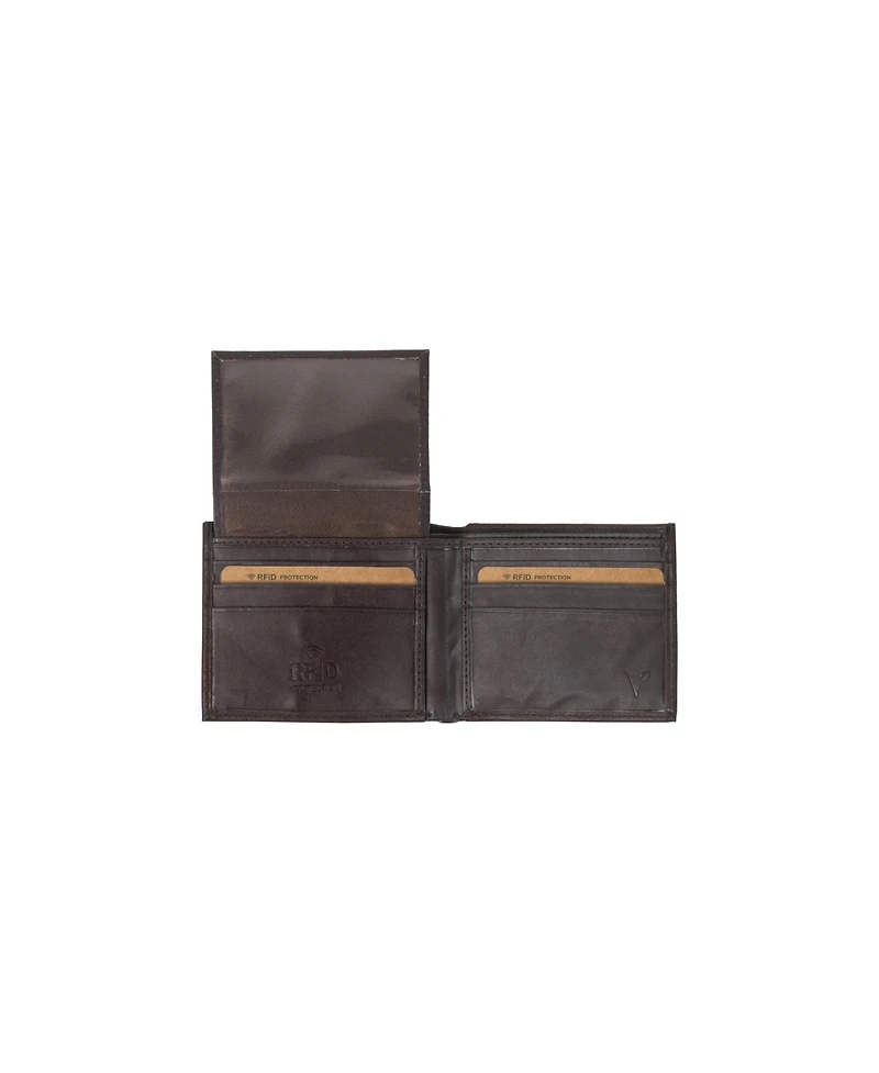 Champs Men's Leather Rfid Wallet in Gift Box
