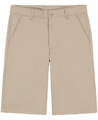 Nautica Little Boys Uniform Hunter Flat-Front Stretch Twill Shorts