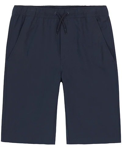 Nautica Little Boys Uniform Lowell Stretch Moisture-Wicking Jogger Shorts