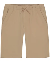 Nautica Little Boys Uniform Lowell Stretch Moisture-Wicking Jogger Shorts