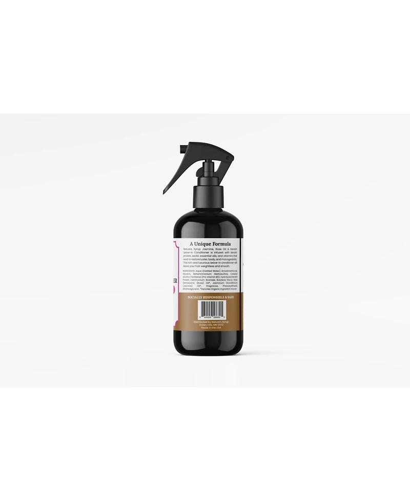 Nature's Syrup Beauty Jasmine, Rose Oil, and Keratin Leave-In Conditioner 10 Fl. Oz.