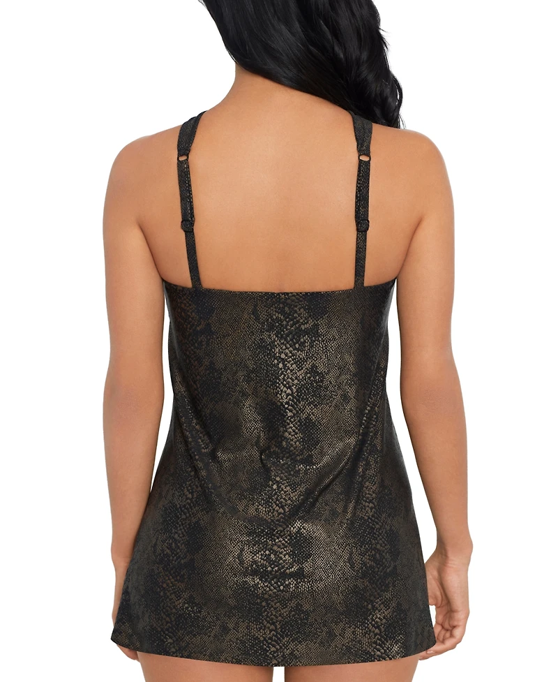 Magicsuit Women's Xantu Beverly High-Neck Swim Dress