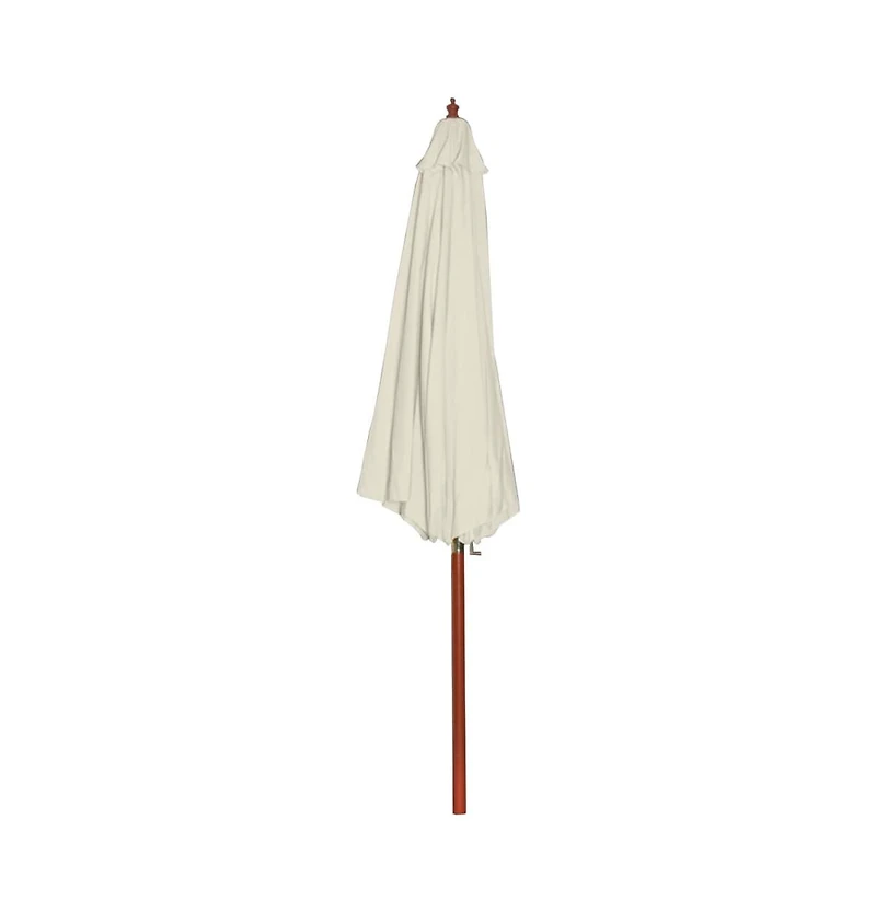 Parasol 118.1"x101.6" Sand White