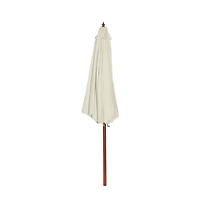 Parasol 118.1"x101.6" Sand White