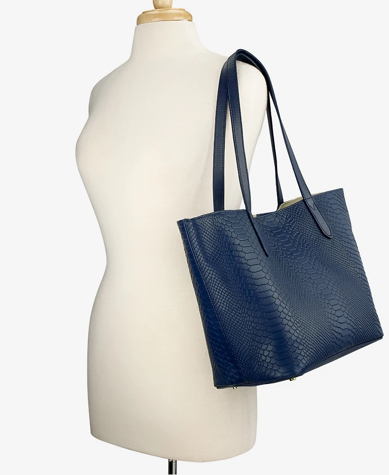 GiGi New York Teddie Leather Tote