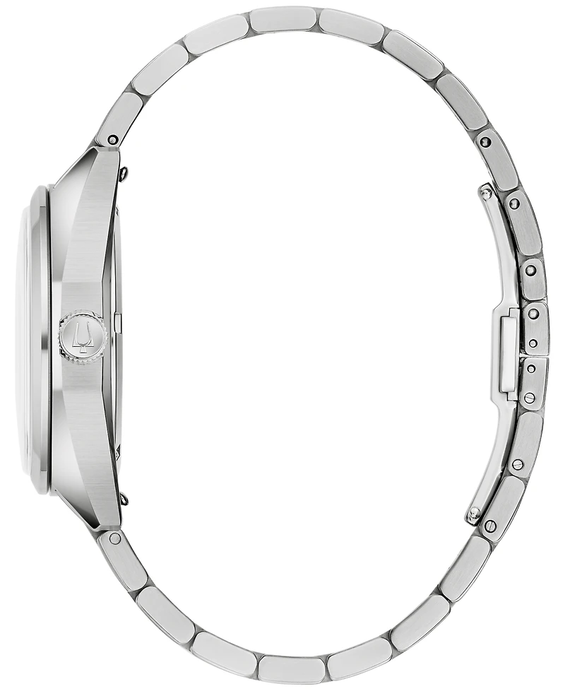 Bulova Men's Classic Jet Star Stainless Steel Bracelet Watch 40mm