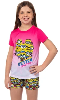 Despicable Me Girls Movie Minions Better Together Sleep Pajama Set