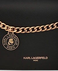 Karl Lagerfeld Paris Lourdes Crossbody with Chain Strap