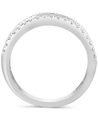 Effy Diamond Baguette & Round Band (7/8 ct. t.w.) 14k White Gold (Also available Gold)