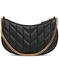 Karl Lagerfeld Paris Lafayette Small Black Leather Demi