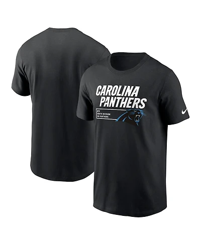 Men's Nike Black Carolina Panthers Division Essential T-shirt