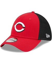 Men's New Era Red Cincinnati Reds Team Neo 39THIRTY Flex Hat