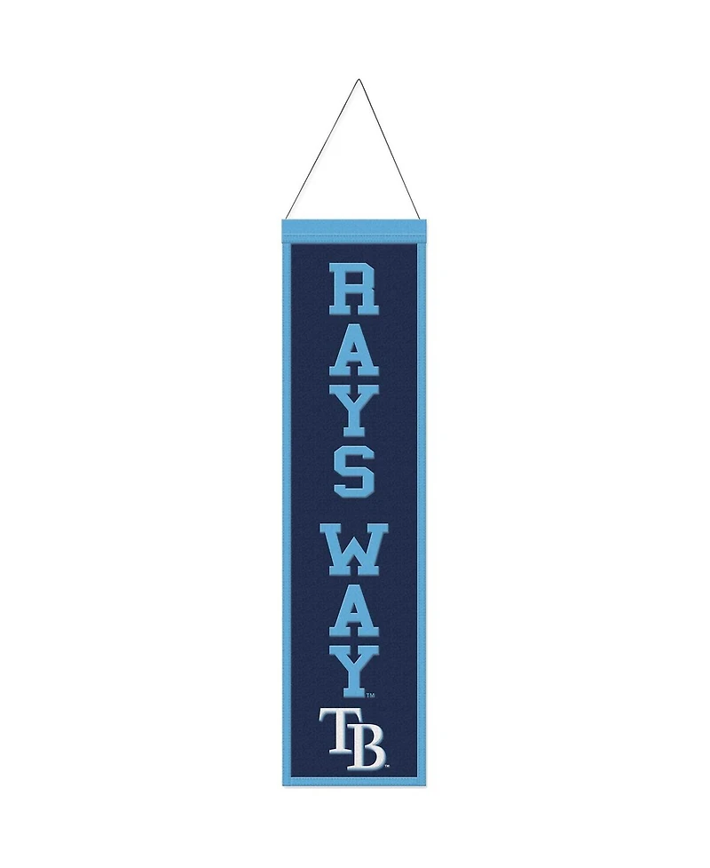Wincraft Tampa Bay Rays 8" x 32" Slogan Wool Banner
