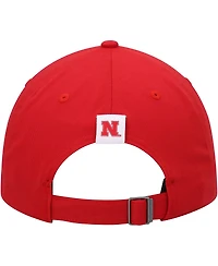 Men's adidas Scarlet Nebraska Huskers Slouch Adjustable Hat
