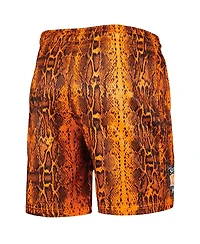 Men's New Era Orange San Francisco 49ers Summer Pop Shorts