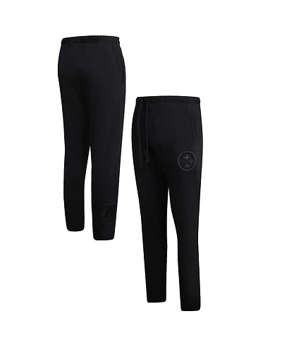 Men's Pro Standard Black Pittsburgh Steelers Neutral Fleece Sweatpants