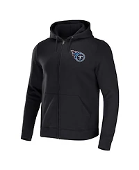 Men's Nfl x Darius Rucker Collection by Fanatics Black Tennessee Titans Rocker Full-Zip Hoodie