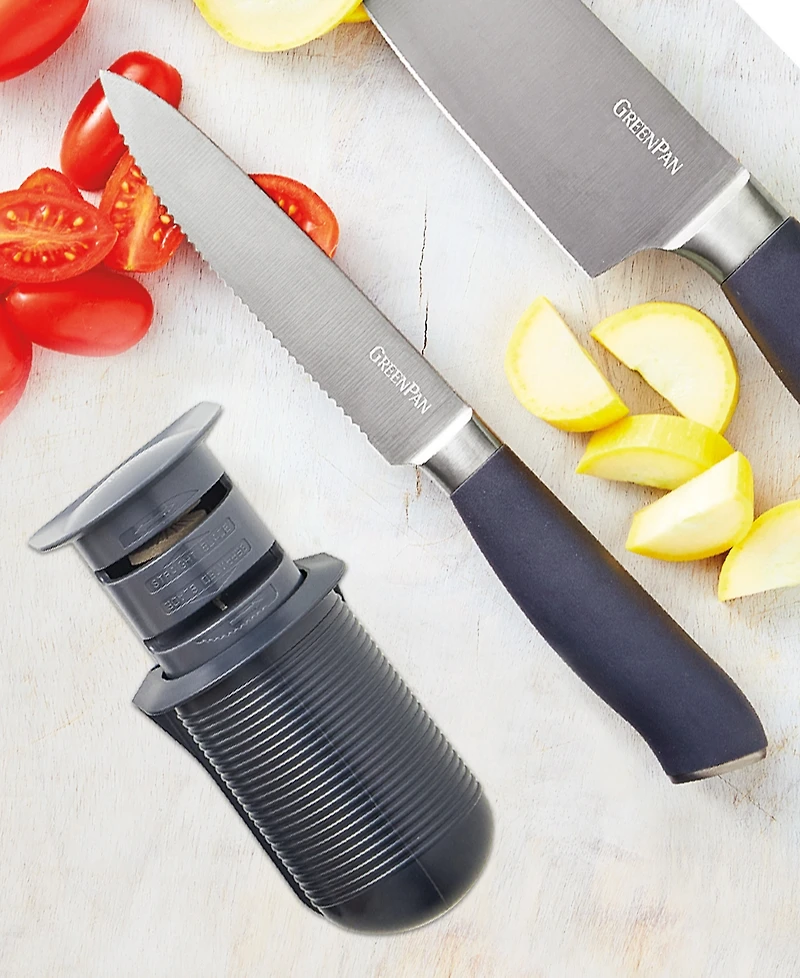 GreenPan Titanium 4.8" x 2.4" Pull Through Sharpener