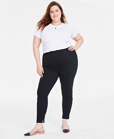 On 34th Plus Ponte, Regular and Short Lengths, Created for Macy's