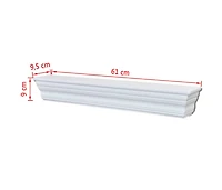 Wall Shelves 2 pcs White