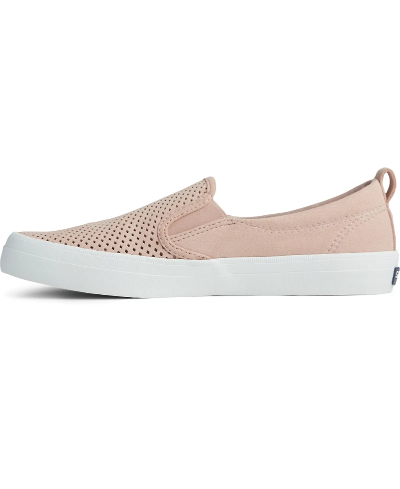 Women's Crest Twin Gore Perforated Slip On Sneakers, Created for Macy's