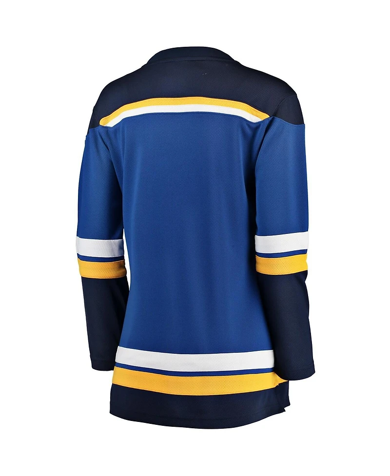 Women's Fanatics Blue St. Louis Blues Breakaway Home Jersey