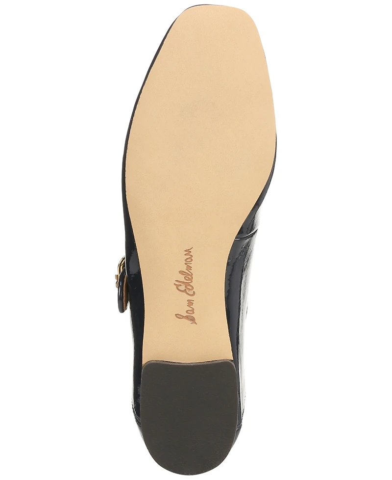 Sam Edelman Women's Michaela Buckled Mary Jane Flats