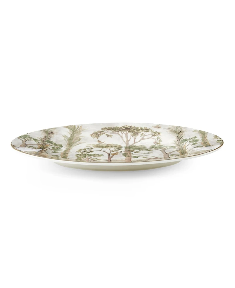 Kit Kemp for Spode Tall Trees Oval Platter, 14"
