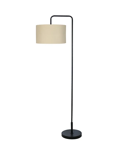 63" Metal Floor Lamp with Designer Shade