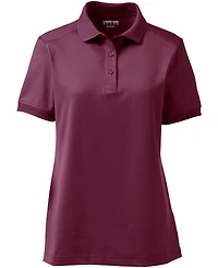 Lands' End Women's Short Sleeve Rapid Dry Polo Shirt