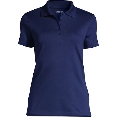 Lands' End Women's Tall Supima Cotton Polo Shirt