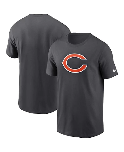 Men's Nike Anthracite Chicago Bears Logo Essential T-shirt