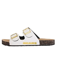 Women's Foco Chicago Bears Double-Buckle Sandals