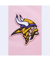 Women's Pro Standard Pink Minnesota Vikings Cropped Boxy T-shirt